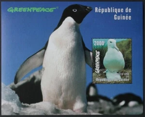 GUINEA REPUBLIC 1998 Arctic, Birds, Penguin S/S Mint NH (LotC897) - Picture 1 of 1