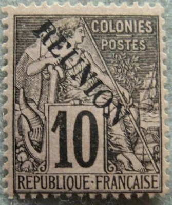 Reunion, Scott # 21, OG, F/VF - Image 1 of 2