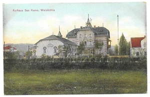 AK Kurhaus San Remo Weinböhla Ansichtskarte Postkarte - Picture 1 of 2