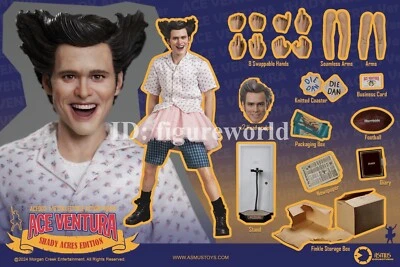 ASMUS TOYS ACE02 1/6 The Ace Ventura Pet Detective Shady Acres Ver. Figura Modelo Foto 1 de 4