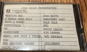 CAPITOL RECORDS JUNE 1984 PROMO ADVANCE CASSETTE JOHN WAITE TALK TALK - Picture 1 of 1