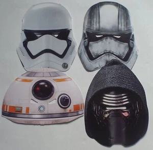 Disney Offizielle Star Wars Force Awakens Episode VII Charakter Gesichtsmasken - Bild 1 von 9