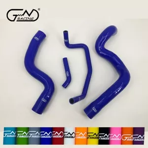 Fit 1978-1984 Porsche 928 Silicone Coolant Radiator Upper & Lower Hoses Kit Blue - Picture 1 of 10