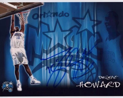 Dwight Howard signed "ORLAND MAGIC" 8x10 Photo b Autographed Lakers COA - Image 1 of 3