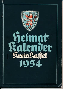 Kreis Kassel 1954 Heimatkalender 1953 orig. Ex. Großenritte Nordhessen Handwerk - Bild 1 von 5