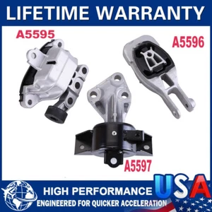 3X SOPORTES MOTOR TRANSMISIÓN AUTOMÁTICA PARA CHEVROLET SONIC 1.8L 2013-2016 - Imagen 1 de 13