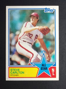 1983 Topps Baseball #406 Steve Carlton *A* Philadelphia Phillies *EX/NRMT* *HOF*