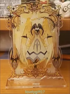 Hazbin Hotel Adam Cosplay Acrylic Stand Model Plate Desk Decor Collect - Picture 1 of 4