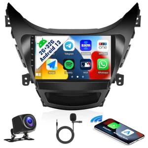For Hyundai Elantra 2011-2013 Android 13 Car Stereo Apple CarPlay GPS Radio NAVI - Bild 1 von 16