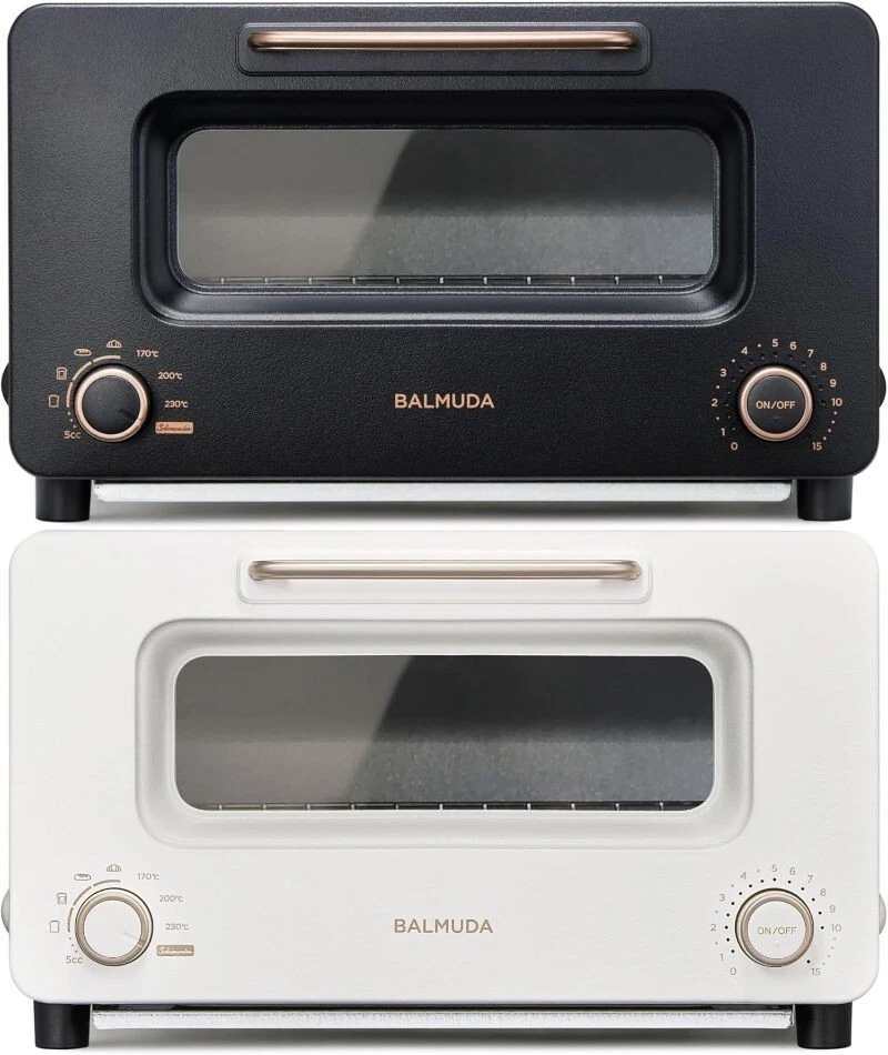 BALMUDA The Toaster Pro K11A-SE-BK WH Steam Toaster Black White AC100V Japan - Image 1 of 1