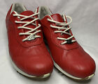 FootJoy  EmBody Red Leather Golf Shoes W/cleats FJ  #96101 Women’s Size 7M