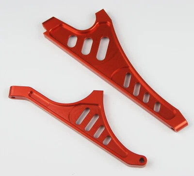 CNC Alloy Top Front Rear Chassis Brace LOSI 5IVE T Kingmotor X2 Rovan LT  - Image 1 of 4