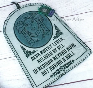 Disney Parks Haunted Mansion Madam Leota Weihnachtsstrumpf für die Feiertage Neu mit Etikett - Bild 1 von 7