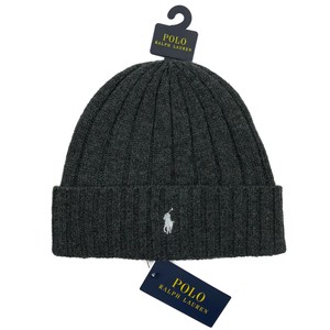 grey polo beanie