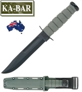 KA-BAR KABAR - KA5011 - USA BLADE - FOLIAGE GREEN ARMY MILITARY KNIFE - Picture 1 of 1