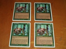 4x Playset MTG Magic the Gathering Complete Set of 4 x4 Cards Fifth Edition 5th