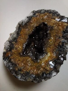 Rauchquarz Geode Halb Edelstein Präparat - Bild 1 von 11
