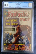 Fantastic Four #41 CGC rated 3.0 - Stan Lee Jack Kirby Classic - August 1965