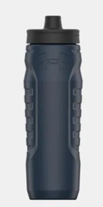 Under Armour 32 oz Sideline Squeeze Bottle Color: Academy-Black (408) - Picture 1 of 1