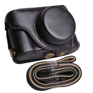 PU Leather Camera Case Bag Cover For Fujifilm X100 Fuji X100F X100 X100S X100T - Picture 1 of 10
