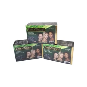 3 Color Of Nature, Coconut Charcoal Detoxifying Soap With Vitamin E / 200 g Each - Picture 1 of 9