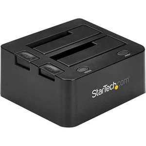StarTech USB 3.0 Dual SSD / HDD Dock w/ UASP for 2.5 3.5in SATA 6 Gbps - Picture 1 of 4