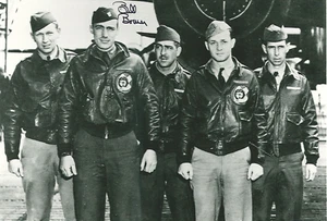 Bill Bower signiertes 8x10 Foto WWII Doolittle Raider Crew #12 (d) - Bild 1 von 1