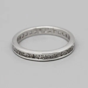 Anillo Memory Eternity - Plata 925 - Circonitas - Talla 59 - Imagen 1 de 4