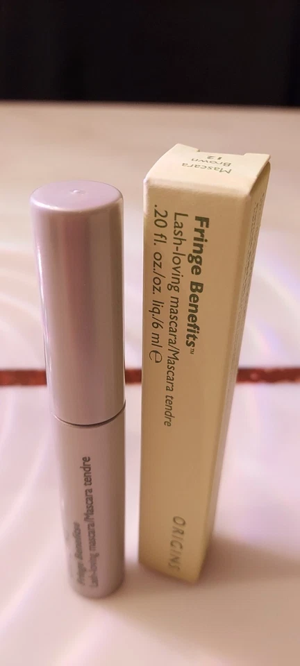 Origins Fringe Benefits Lash-Loving Mascara - Brown #12 - Full Size - Rare  - Image 1 of 1