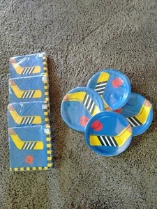 Platos y servilletas vintage de hockey sobre hielo para fiesta de Estados Unidos de 8 piezas - Imagen 1 de 4