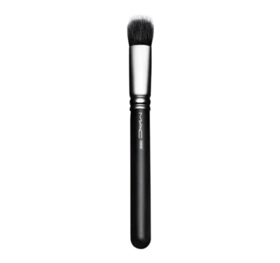 NEW MAC # 130SH SHORT HANDLE SYNTHETIC SHORT DUO FIBRE BRUSH - Image 1 of 2