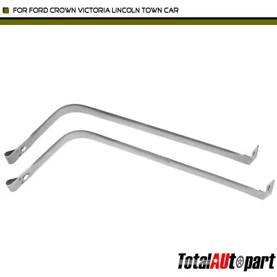 2Pcs Fuel Tank Straps for Ford Crown Victoria Lincoln Town Car 2001-2011 Mercury — 第 1/4 张图片