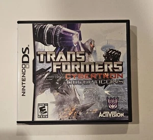 Transformers: War for Cybertron - Decepticons (Nintendo DS) *NUR Hülle/Handbuch* - Bild 1 von 4