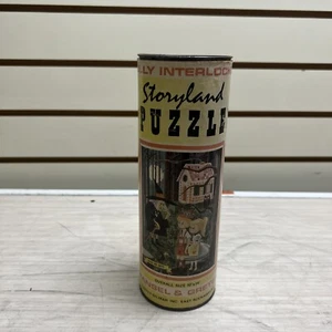 Vintage HG TOYS HANSEL & GRETEL Storyland Puzzle #427 1960's READ - Picture 1 of 4