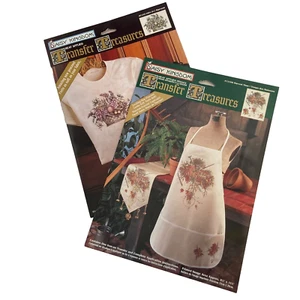 Daisy Kingdom HARVEST Time 12106 Iron-On Fashion Transfer Vintage Lot of 2 - Picture 1 of 4
