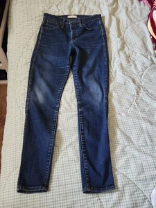 Madewell Womens Size 28 High-Rise Skinny Jeans Wash Denim Blue - Picture 1 of 14