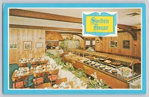 Postal Florida La Casa Suecia Smorgasbord Vista Interior PC1.162 - Imagen 1 de 2