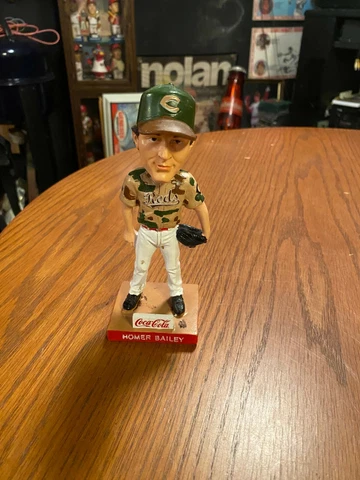 HOMER BAILEY --CINCINNATI REDS---- BOBBLEHEAD----2017---NO BOX Cover