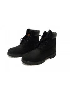 Timberland Stivaletto Uomo Mod. TB010073 001 Premium Waterproof Black Nubuck - Imagen 1 de 4