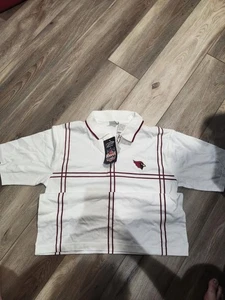 Vintage 1999 Edge NFL Game Day Arizona Cardinals Collar Shirt Size M/XL - Picture 1 of 6