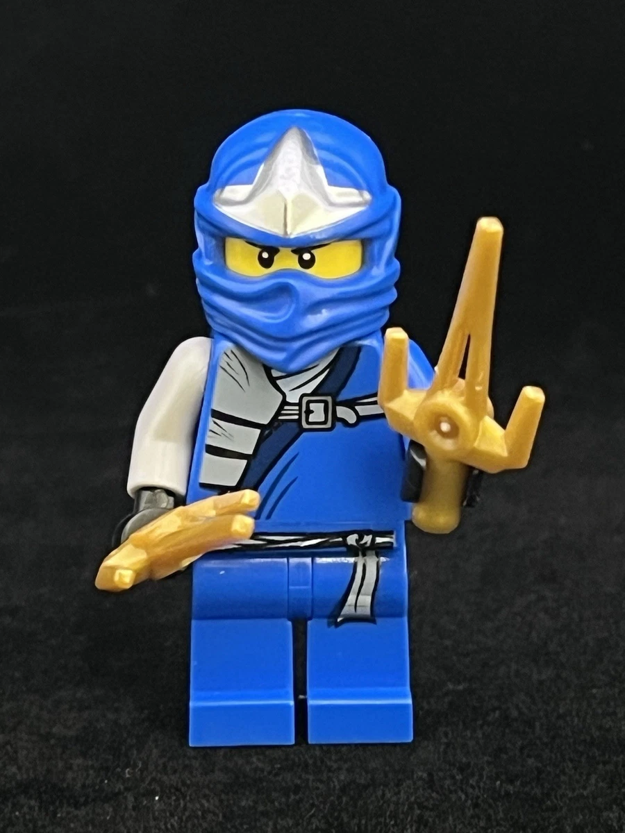 order J7 ♡ LEGO Ninjago Jay ZX Minifigure Blue Ninja NJO034 Set 9442 30085