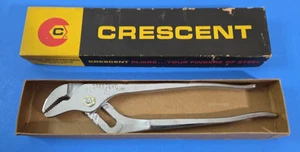 Crescent R-210 10″ tongue-and-groove plier USA Nib New W Box Hand Tool Vintage - Picture 1 of 3