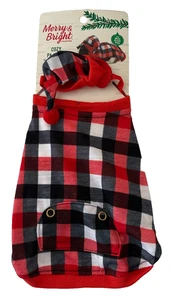 Acogedor pijama alegre y brillante disfraz de animal pequeño se adapta a la mayoría de los animales pequeños - Imagen 1 de 6