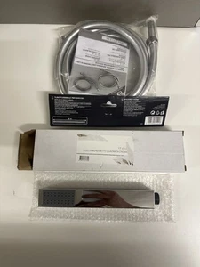 Set Tubo Flessibile + Doccetta Doccia Cromo - Foto 1 di 5