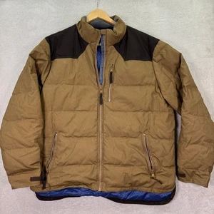 Mountain Khakis Mens XL Relaxed Fit Goose Down Feather Puffer Jacket Work Chore - Picture 1 of 14