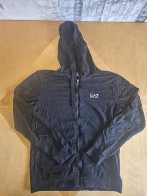 Emporio Armani EA7 Full Zip Hooded Jacket Mens Size Large - Image 1 of 4