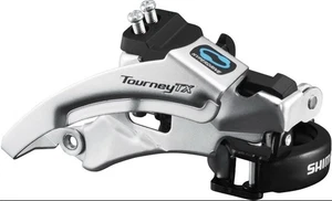 Shimano FD-TX800 Tourney Front Derailleur Dual Pull 34.9mm 31.8mm 28.6mm Clamp - Picture 1 of 4