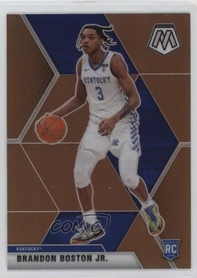 2021-22 Panini Chronicles Draft Picks Mosaic Bronze Brandon Boston Jr Rookie RC - Image 1 of 2