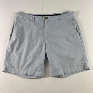 Vineyard Vines On The Go Shorts Mens 36 Blue Striped Seersucker OTG 8" Inseam - Picture 1 of 11