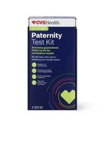 CVS Health Paternity Test Kit Brand New NO LAB FEES FACTORY SEALED FREE SHIP - Picture 1 of 3